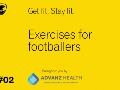 Exercises for footballers by Advanz Health for Heffron Hawks
